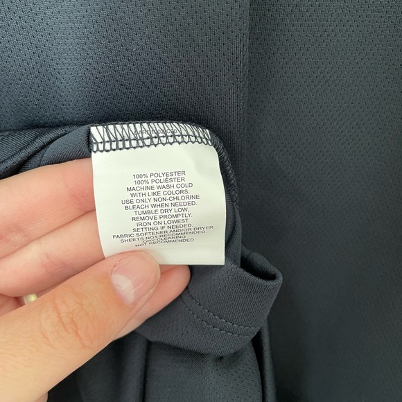 NWT IZOD Schoolyear Boys Navy Poli Shirt Size XL (18) - Picture 6 of 7